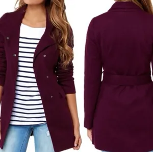 JACK by BB Dakota Plum Coat thumbnail 5