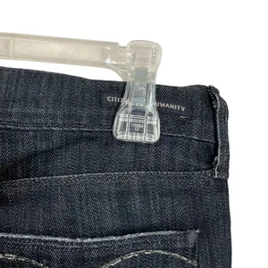 Y2K Citizens of Humanity Liberty Bell Bottom‎ Jeans Dark Wash USA 28 Boho thumbnail 7