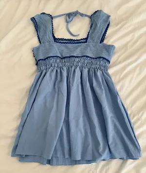 Honey Plum Clothing Linen Baby Doll Dress thumbnail 8