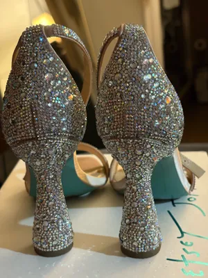 Betsey Johnson Dani Rhinestone Heels thumbnail 4