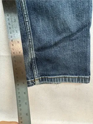 Carhartt Women’s Size 2 Regular Original Fit Straight Leg Jeans Stretch Blue thumbnail 4