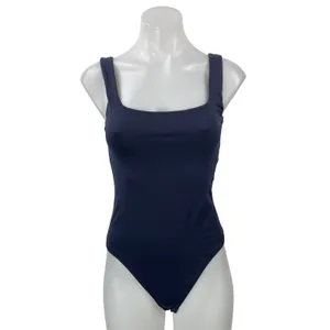 Bundle of 2 Aritzia Babaton Gray Blue Square Neck Thong Tank Bodysuit Top Size S thumbnail 4
