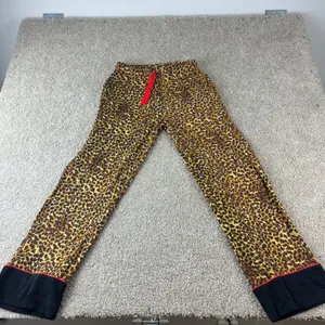Skivys‎ Femme Leopard Print Pajama Set Womens Small Sleepwear Loungewear thumbnail 6