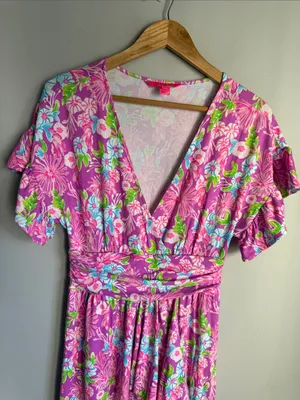 Lilly Pulitzer Anchorage Midi Dress Medium thumbnail 6