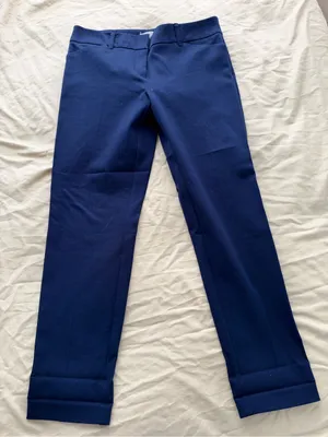Blue Straight Leg Dress Pants thumbnail 1