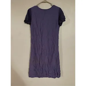 Lapogee Blue Pinkish Short Sleeve Slip Overlay With Tassel Size XL thumbnail 5
