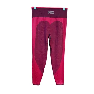 Victoria's Secret PINK high-waist seamless leggings red Sz M NWT thumbnail 3