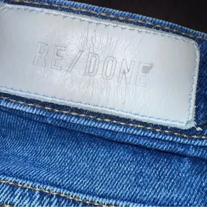RE/DONE 90’s High Rise Ankle Crop Denim Jeans Button Fly size 28‎ thumbnail 5