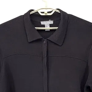 Jessica Holbrook Oversized‎ Cardigan Black XL thumbnail 2
