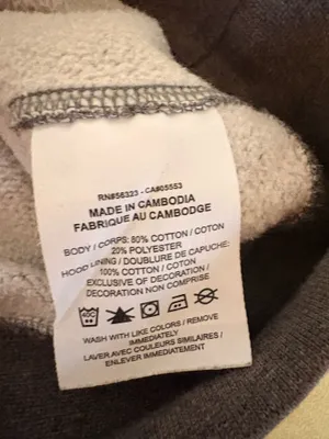 Grey Nike Hoodie Sweatshirt thumbnail 6
