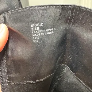 Lauren Ralph Lauren Boots Women 8.5B Sigrid Tall Riding Black Leather Equestrian thumbnail 3
