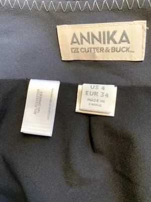 Annika Cutter & Buck Golf Skort Womens 4 Gray Pink Zip Pockets Stretch Tennis thumbnail 12