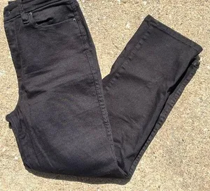 Good American Black Straight Pants thumbnail 1