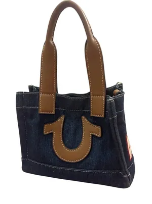 True Religion Mini Crossbody Denim Logo Bag thumbnail 1