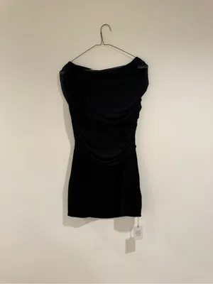 NWT Superdown Bailey Mini Dress in Black thumbnail 2