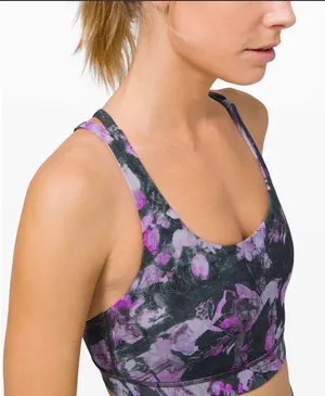 Lululemon Floral Shift Multi Energy Bra *Medium Support, B-D Cup Size 4 thumbnail 9