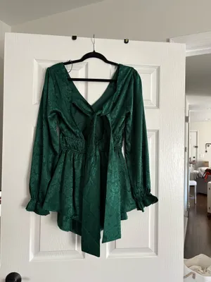 Jenny Jacquard Floral Romper thumbnail 3