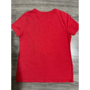 Sonoma Cotton Blend Womens USA Graphic T-Shirt Size S Red Short Sleeve Patriotic thumbnail 4