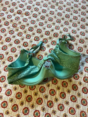 Victoria’s Secret Teal T Shirt Lightly Lined Demi Bra size 34C thumbnail 2