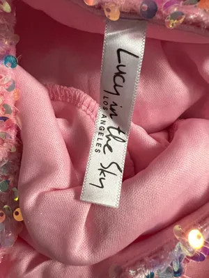 Lucy in the Sky Sequin Dress Pink thumbnail 2