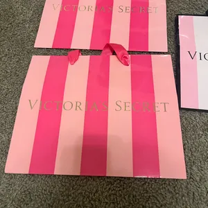 Victoria's Secret Pink and Black Tote‎ Bags thumbnail 3