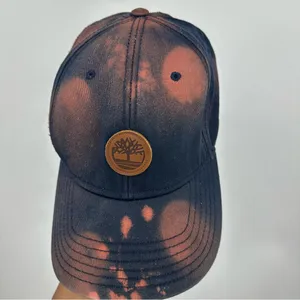 Vintage Y2K Timberland Custom Bleach Splatter Dad Hat OS thumbnail 4