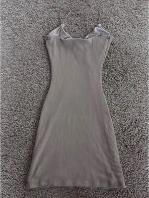 Windsor Ribbed Mini Bodycon Dress  thumbnail 2