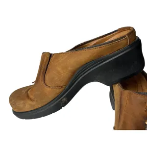 Ariat Mendocino Tassel Dark Aged Shoes Clogs Women's 8B Leather Slip-on thumbnail 13