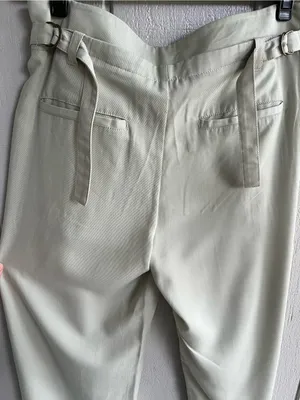 Free People NWT Falling Out Trouser Pants in Alfalfa Green Size 8 thumbnail 7