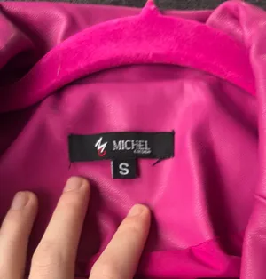 Pink Cropped Blazer thumbnail 3