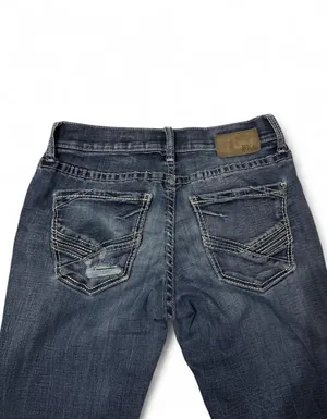 BKE Buckle Jeans Jake Straight Leg Blue thumbnail 3
