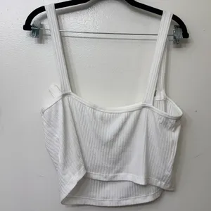 NWT By Anthropologie Ribbed Bow Knit Tank | Women’s Chic Fitted Top thumbnail 3