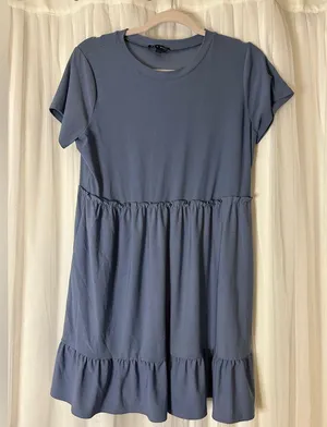 As U Wish Blue Mini Dress thumbnail 1