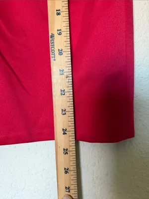 House of CB Laila Red Satin Strapless Hourglass Cocktail Mini dress Size M NWOT thumbnail 15