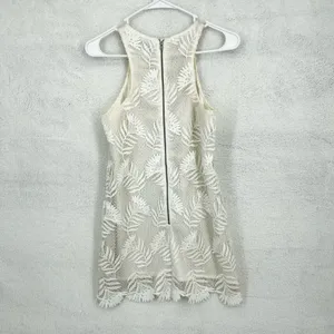 Lovers + Friends Mini‎ Caspian Lace Scallop Sheath Dress Size XS thumbnail 4