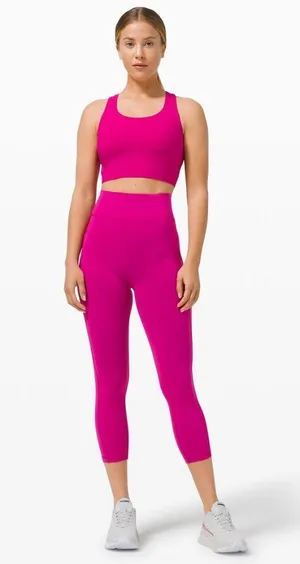 Lululemon Stash It Bra *Medium Support, B/C Cup Ripened Raspberry thumbnail 2