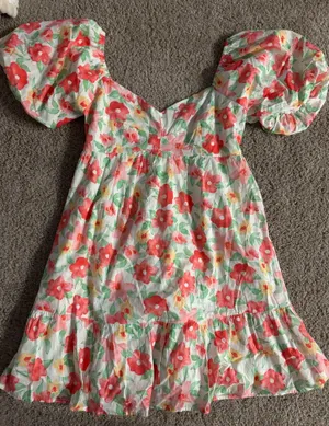 &Merci Dress Floral thumbnail 1