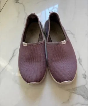 Adidas Slip-On Sneakers in Dusty Lavender with White Sole thumbnail 3