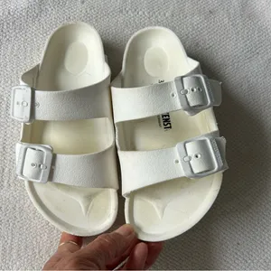 Birkenstock White Sandals thumbnail 6