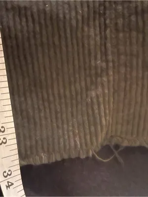 American Eagle Black Corduroy Overall Dress - S/P/CH thumbnail 5