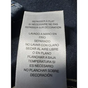 True Religion Oversized Denim Crystal LS Shirt Medium Wintry‎ Wash 600119 XL thumbnail 5