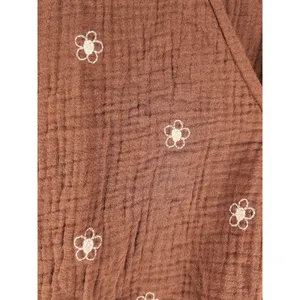 NWT‎ Madewell Womens Burnished Mahogany Lightspun Maira Wrap Top Shirt Blouse 1X thumbnail 3