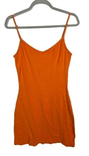 Vintage guess‎ orange dress thumbnail 1