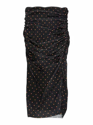 AFRM Riley Skirt With Sepia Dot thumbnail 8