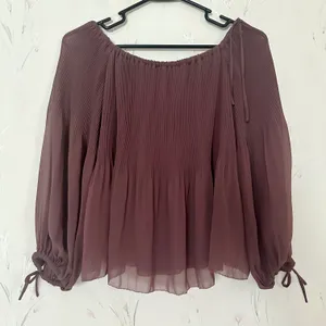 Wilfred Talence Off the Shoulder Pleated Blouse thumbnail 1