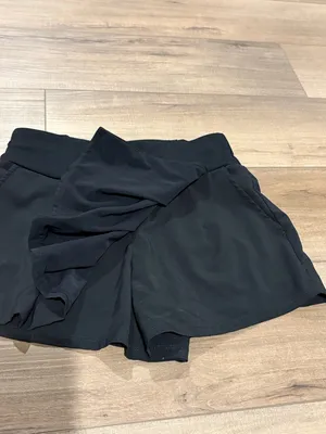 Fabletics‎ Shaylee Pleated Active Skort with Built-In Shorts black XS thumbnail 4