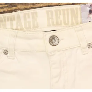 Rewash Juniors Ripped Natural Wash Skinny Jeans 2606602 Ivory Off White 5 thumbnail 4