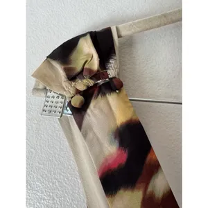 Let Me Be Sally High Low One Shoulder Brown Asymmetrical Dress Medium thumbnail 8