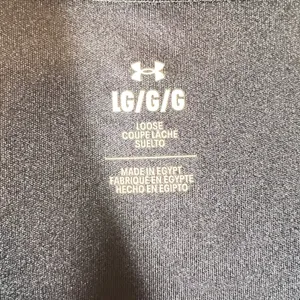 851 | Under Armour HeatGear Loose Graphic Logo Training T-Shirt Black Womens L thumbnail 5
