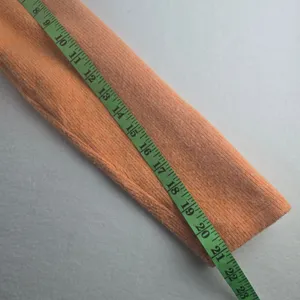 Zara Cropped Knit Sweater Orange Long Sleeve Top Women's‎ Small thumbnail 9